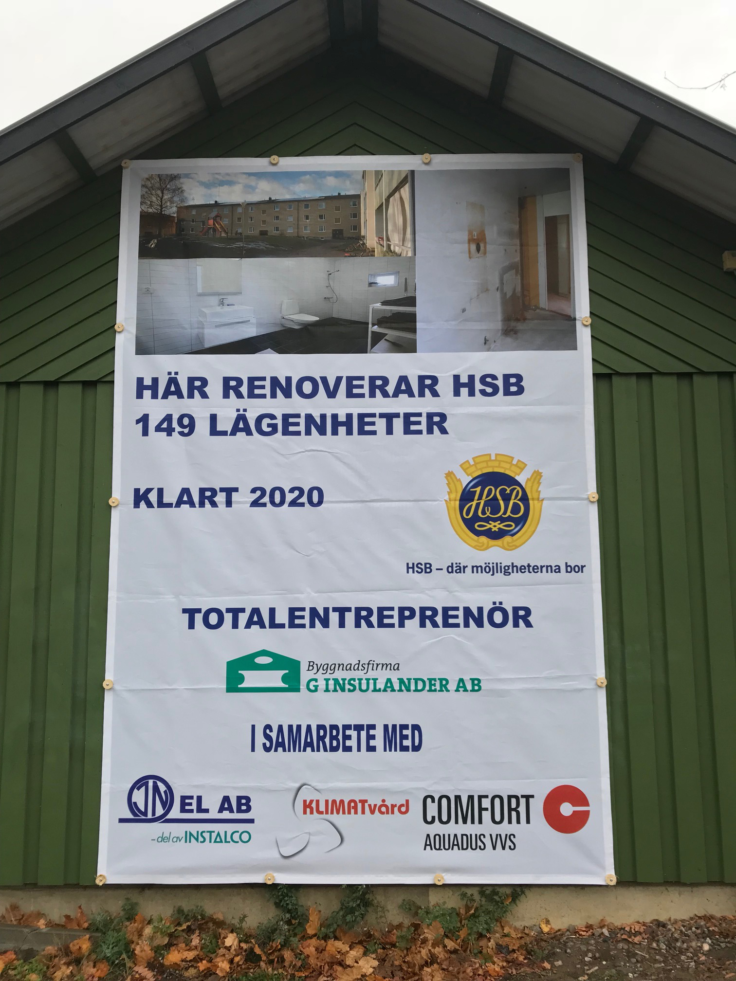 Renovering lägenheter.